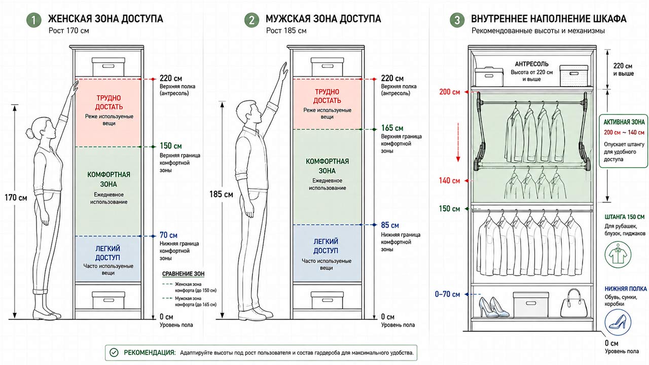 Организация гардероба