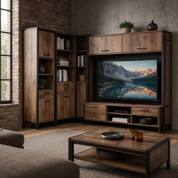 Мебель в гостиную лофт стиль GS79