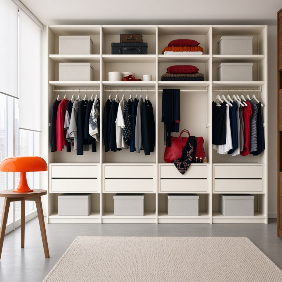Гардеробная комната, для вещей, G49